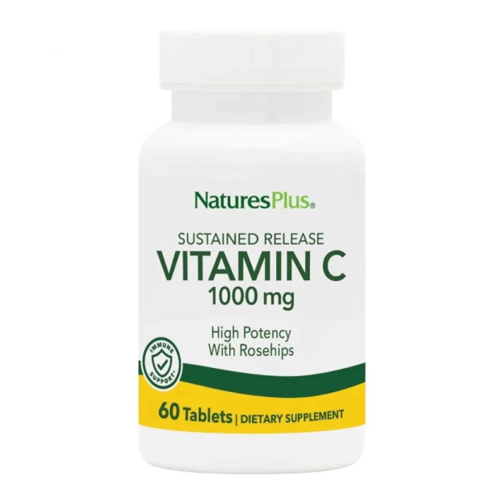 Вітамін C Nature's Plus Vitamin C 1000 mg - 60 tabs