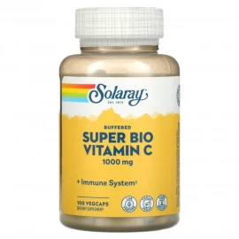 Вітамін C Solaray Super Bio Vitamin C 1000 mg - 100 vcaps