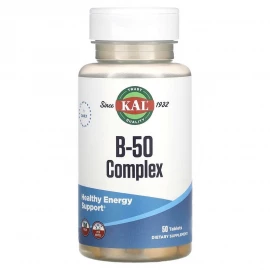 Витамины KAL B-50 Complex - 50 tabs