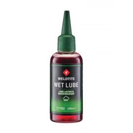 Смазка для цепи Weldtite 03137 Wet Lube, для влажных условий, 100 мл