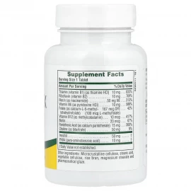 Вітаміни Natures Plus B-Complex with Rice Bran - 90 tabs