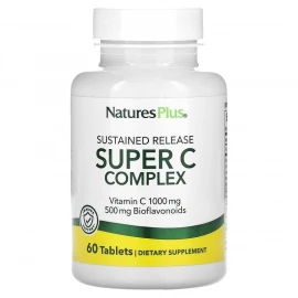 Вітаміни Nature's Plus Super C Complex - 60 tabs