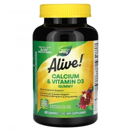 Витамины Nature's Way Calcium + D3 Gummy 60 ct (HFS)