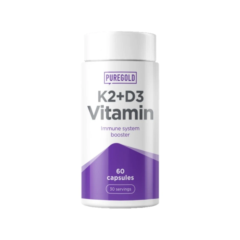 Витамины Pure Gold K2 D3 Vitamin - 60 caps