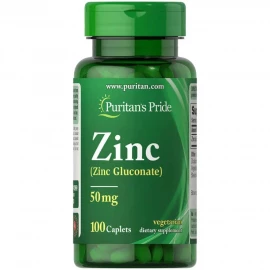 Цинк Puritans Pride Zinc 50 mg - 100 caps
