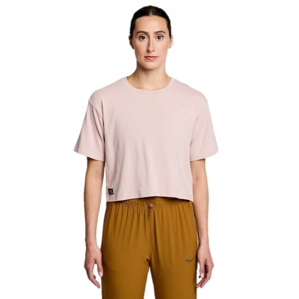 Футболка Saucony Recovery Boxy Tee Wmn