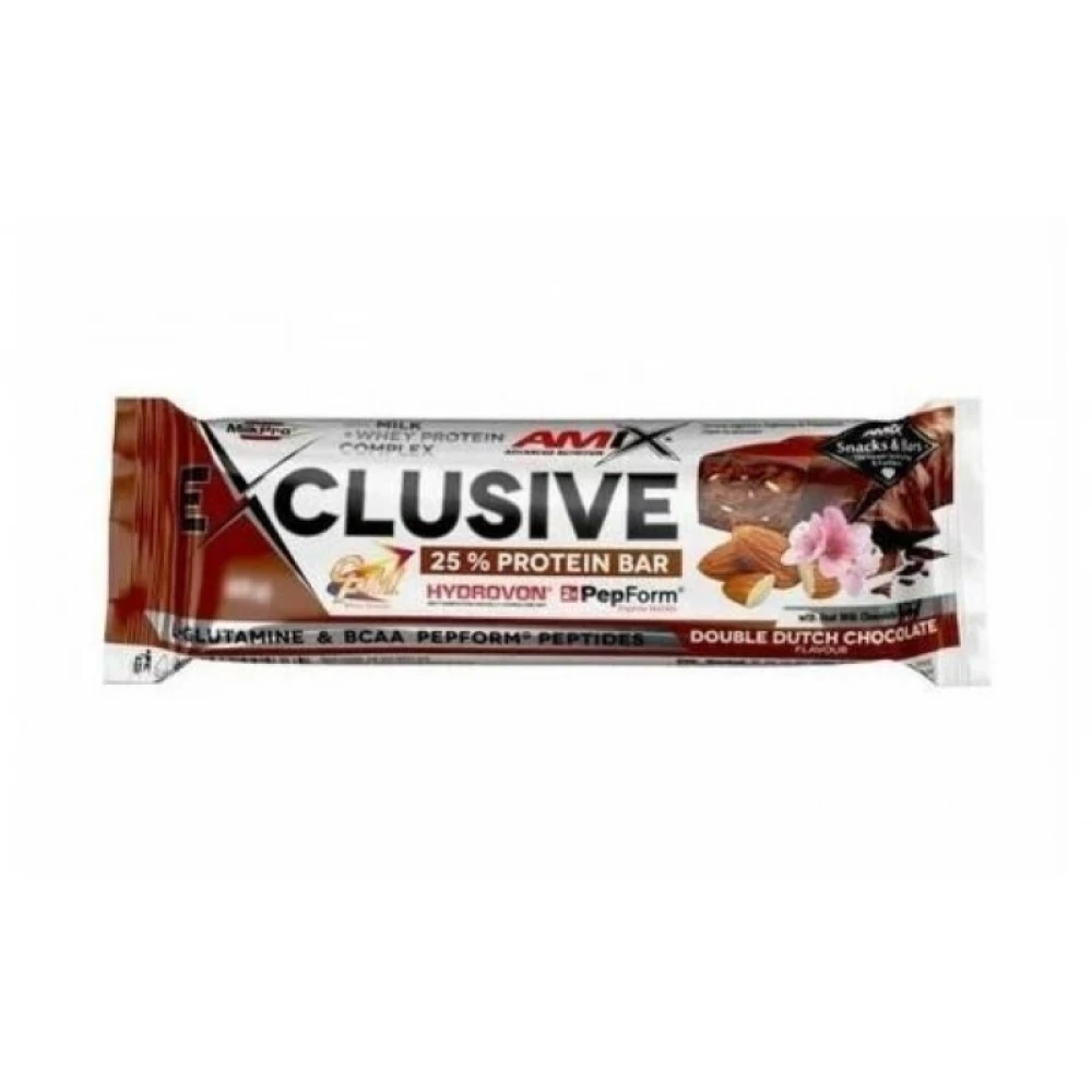 Батончики протеїнові Amix Exclusive Protein Bar - 40 г - (3 шт)