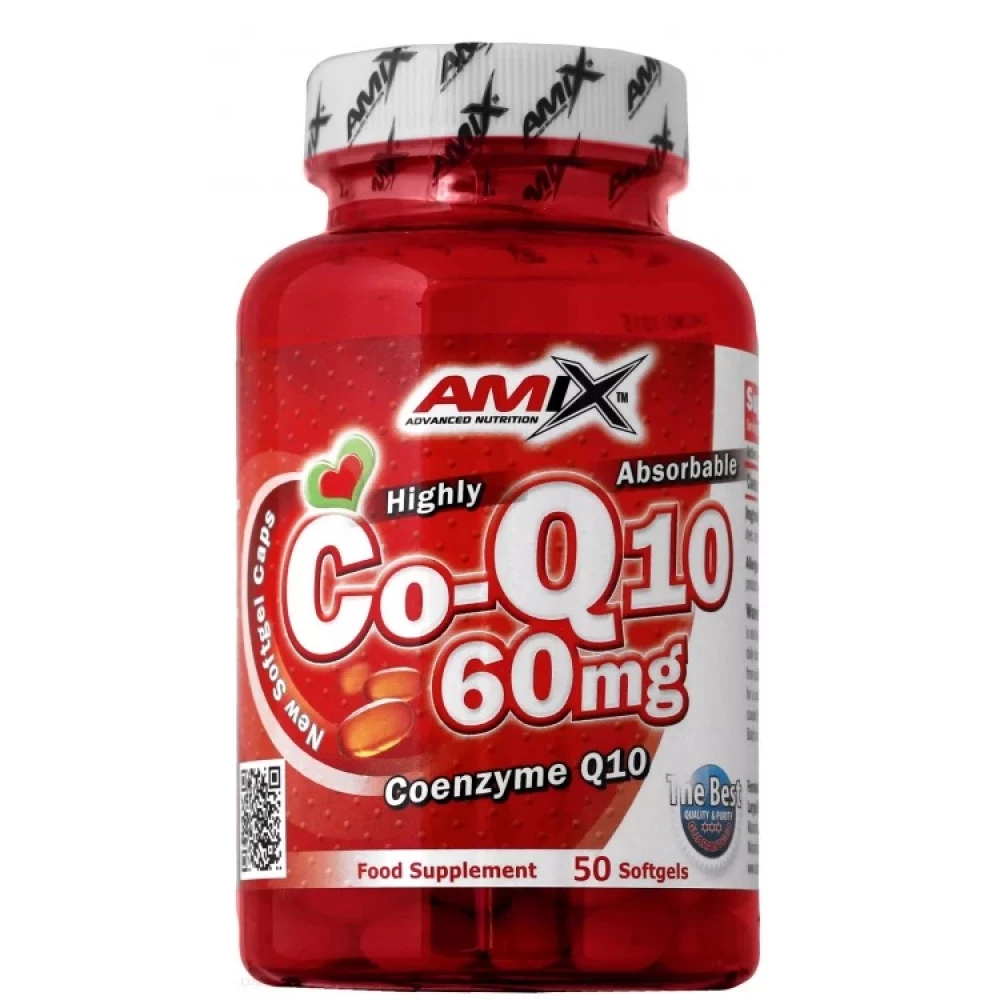 Коэнзим Amix Coenzyme Q10 60 мг - 50 софт гель