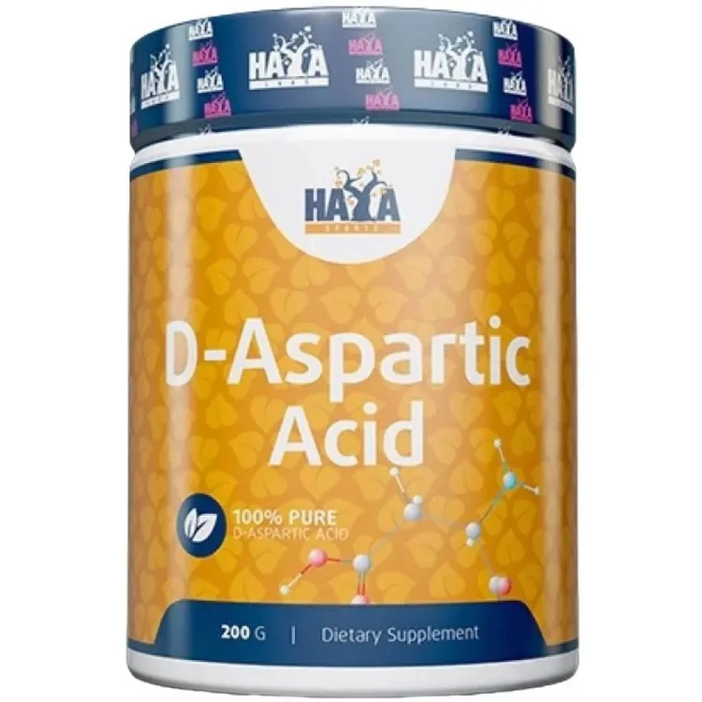 Аспарагиновая кислота Haya Labs D-Aspartic Acid (Sports) – 200 г