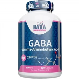 Гамма-аминомасляная кислота Haya Labs Gaba 500 мг - 100 капс