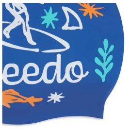 Шапка для плавання Speedo Slogan Prt Cap Ju
