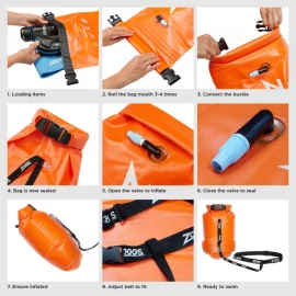 Буй Zoggs Hi Viz Swim Buoy