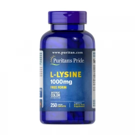 L-лізин Puritans Pride L-Lysine 1000 mg - 250 caps