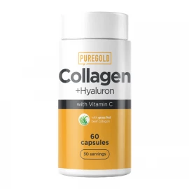 Коллаген и Гиалурон Pure Gold Collagen + Hyaluron - 60 caps