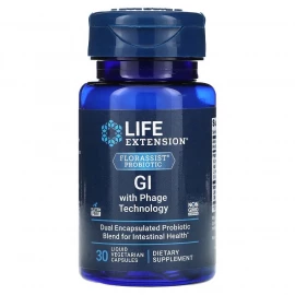 Комплекс для кишківника Life Extension LE Florassist GI with Phage Technology - 30 vcaps