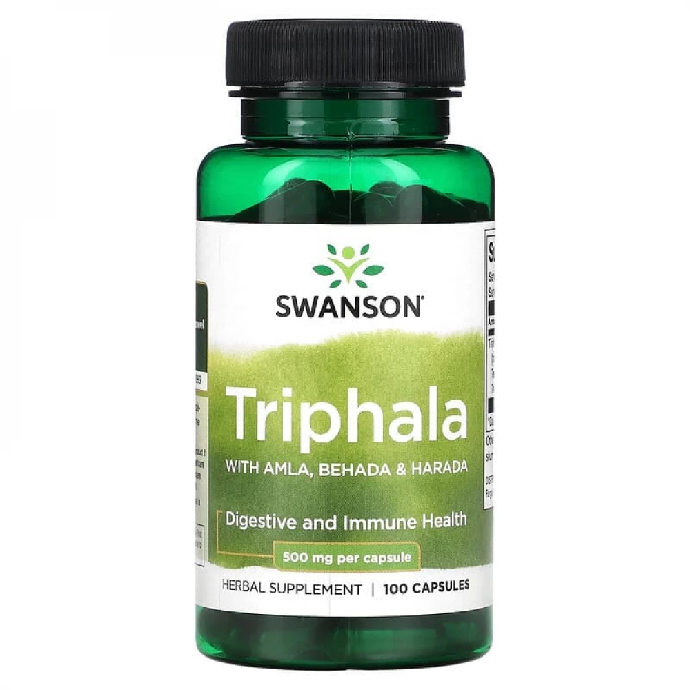 Комплекс для кишківника Swanson Triphala 500 mg - 100 caps