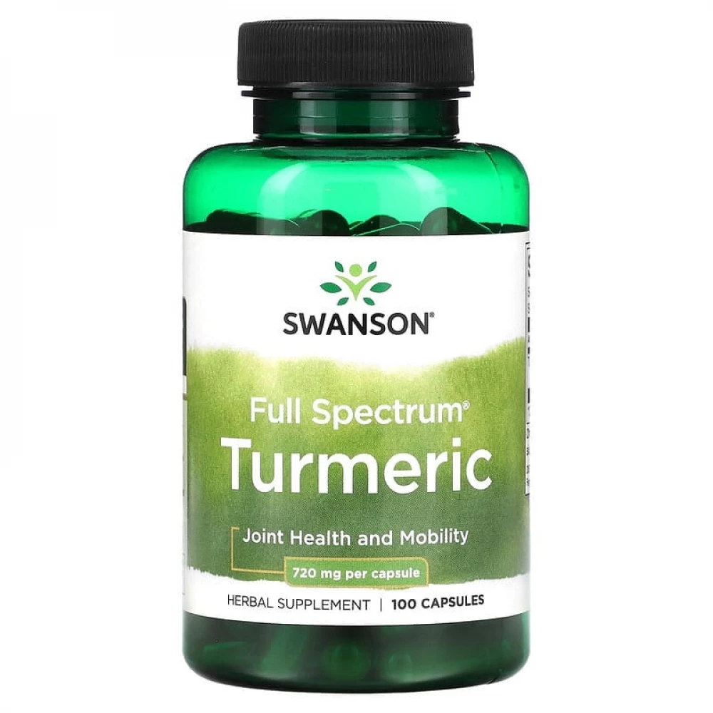 Куркума Swanson Turmeric 720 mg - 100 Caps