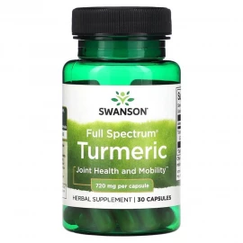 Куркума Swanson Turmeric 720 mg - 30 Caps