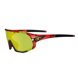 Очки Tifosi Sledge Crystal Red с линзами Smoke/AC Red/Clear