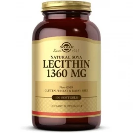 Лецитин Solgar Lecithin 1360 mg - 100 softgels