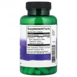Магній Swanson Triple Magnesium complex - 100 caps