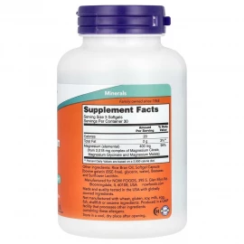Магній цитрат Now Foods Magnesium Citrate 134 mg  - 90 sgels