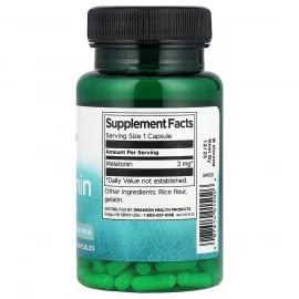 Мелатонин Swanson Melatonin 3 mg - 120 caps