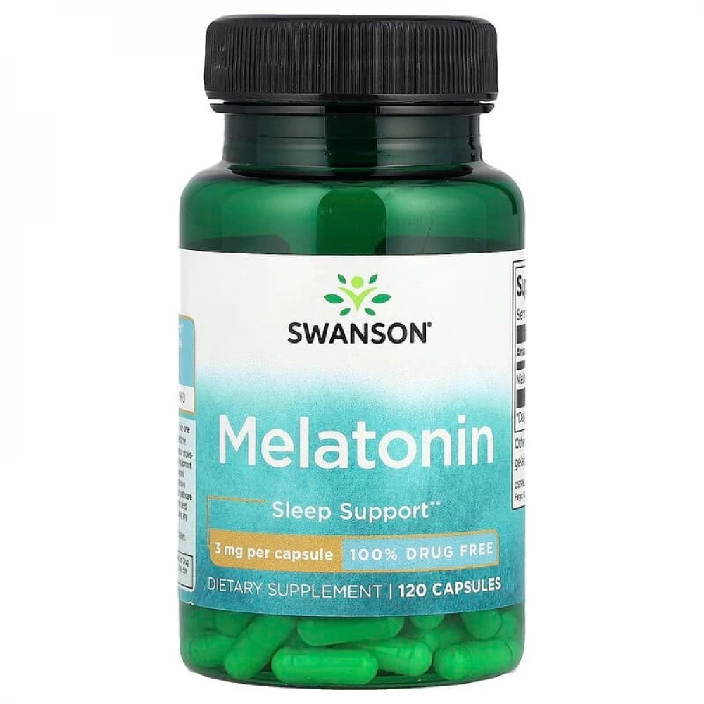 Мелатонин Swanson Melatonin 3 mg - 120 caps