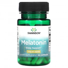 Мелатонін Swanson Melatonin 3 mg - 60 caps
