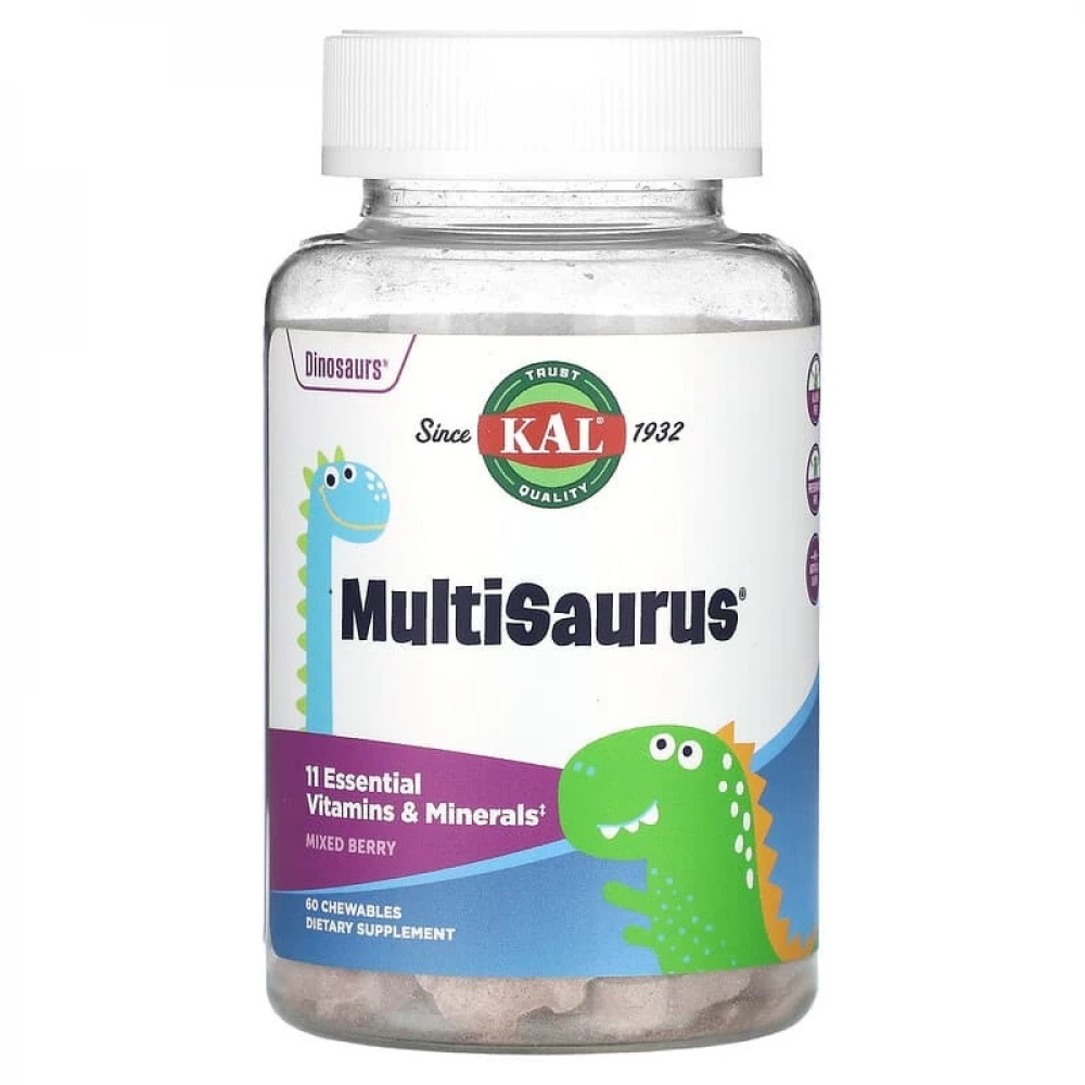 Мультивітаміни KAL MultiSaurus - 60 chewable