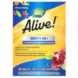 Мультивітаміни Natures Way Men's 50+ Complete Multivitamin - 50 tabs