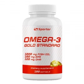 Омега-3 Sporter Omega-3 Gold Standard - 180 softgel