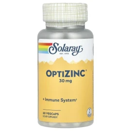 Опті Цинк Solaray Opti Zinc 30mg - 60 vcaps