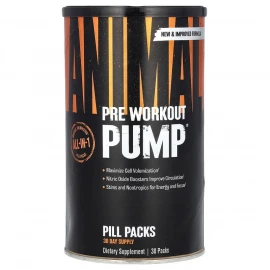 Предтренировочный комплекс Universal Nutrition Animal Pump 30 пак