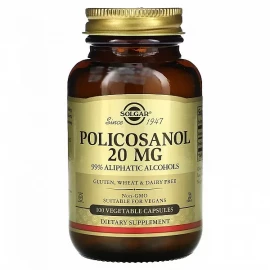 Полікозанол Solgar Policosanol 20 mg - 100 vcaps