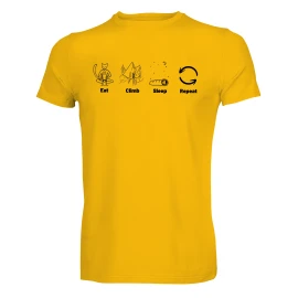 Футболка Fram "Eat climb sleep repeat"