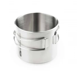 Каструля GSI Outdoors Glacier Stainless Bottle Cup/Pot 600 мл.