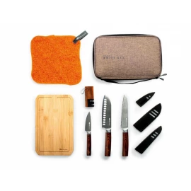 Комлект кулінарний GSI Outdoors Rakau Knife Set