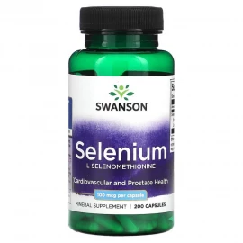 Селен Swanson Selenium 100 mcg - 200 caps