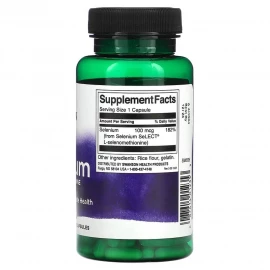 Селен Swanson Selenium 100 mcg - 200 caps