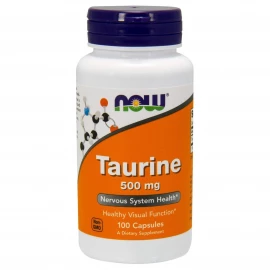 Таурин Now Foods Taurine 500 mg - 100 caps