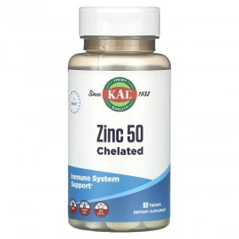 Цинк KAL Zinc 50 - 90 tabs