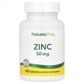 Цинк Nature's Plus Zinc 50 mg - 90 tabs