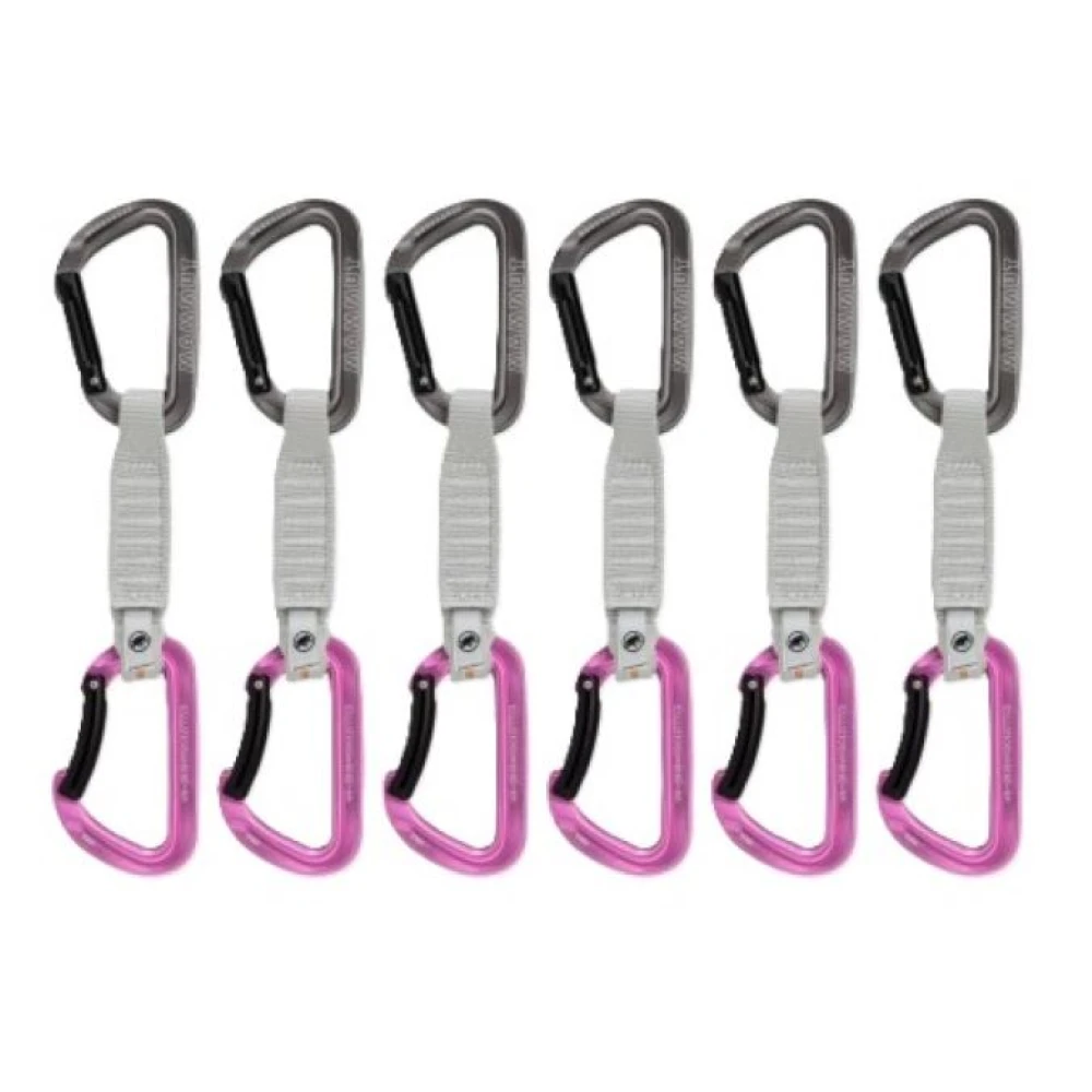 Набор оттяжек Mammut Workhorse Keylock 12 cm 6-Pack Quickdraws 2024