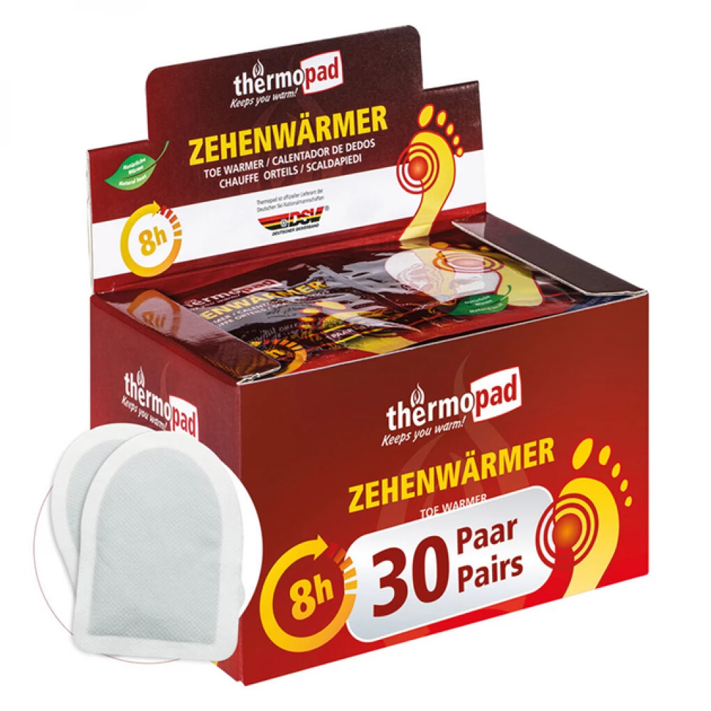 Грілки хімічні для ніг Thermopad Toe Warmer 30 пар