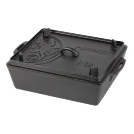 Котел-жаровня чугунная Petromax Loaf Pan with Lid 8 л