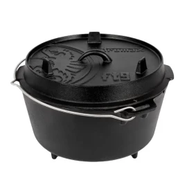 Котел-жаровня чугунная Petromax Dutch Oven ft9 на ножках 7,5 л