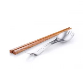 Ложко-виделка GSI Outdoors Glacier Stainless Kung Foon
