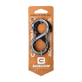Набір карабінів Base Camp Sigma 8 Wire Set (2 шт)