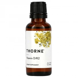 Вітаміни Thorne Vitamin D+K2 - 1oz